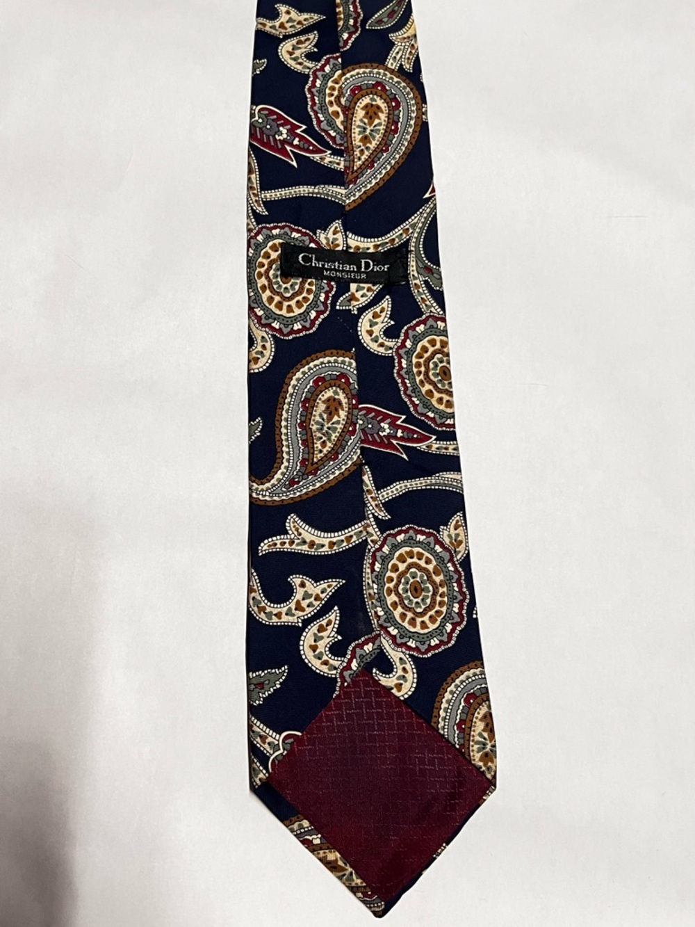 ✨ Christian Dior Monsieur Vintage Paisley Silk Tie ✨